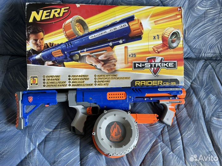 Nerf Бластер N-Strike Raider CS-35