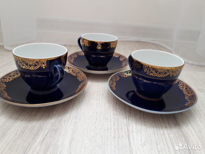 Кофейный сервиз лфз cobalt