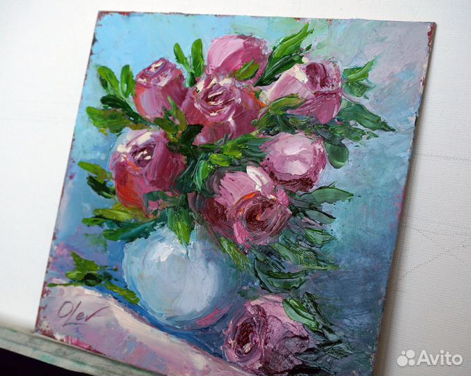 Картина маслом на холсте 