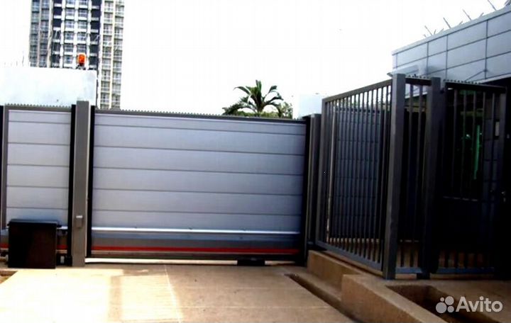 Ворота откатные заказать профессионально