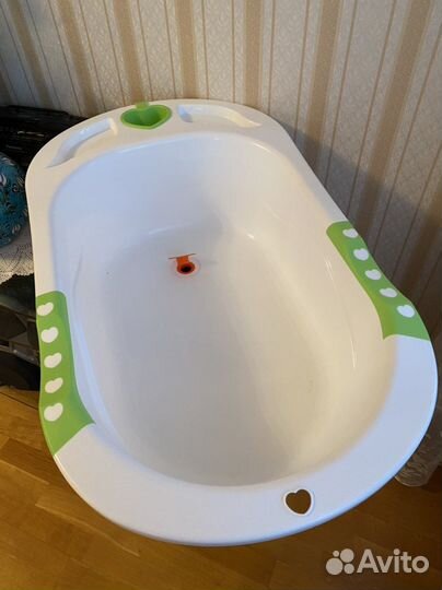 Ванночка для купания happy baby