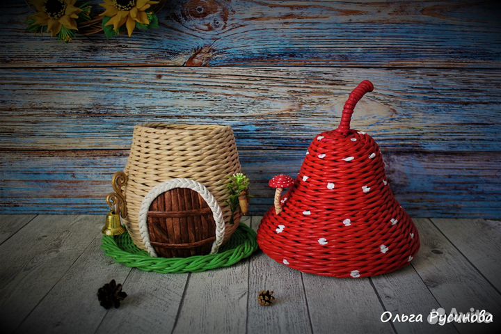 Чайный домик плетёный