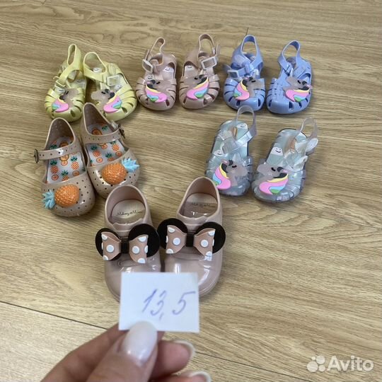 Туфли сандали для девочки mini melissa