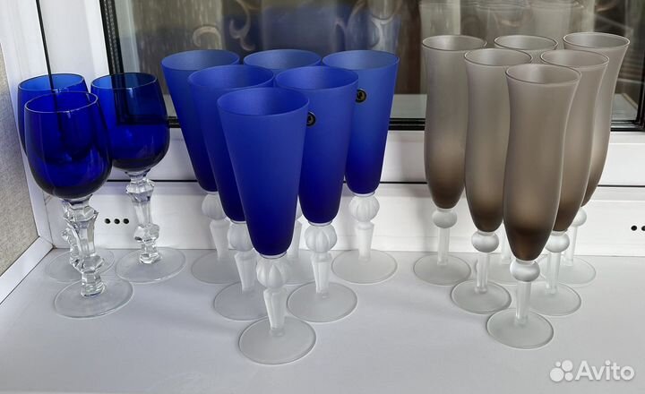 Фужеры Лель, Суздаль, Мещерский цветок гхз