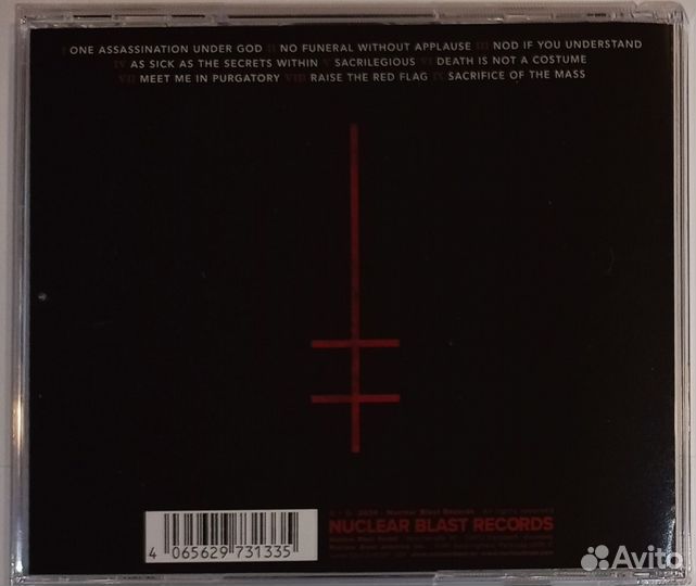 Marilyn Manson - One Assassination Under God, Сд