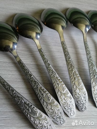 Новые десертные ложки СССР