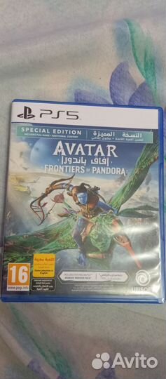 Avatar frontiers of pandora ps5 диск