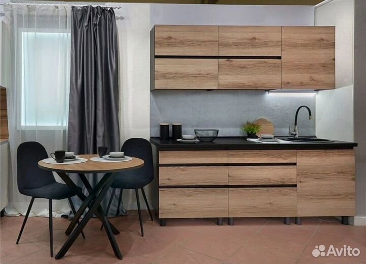 Кухня Лофт 2 метра