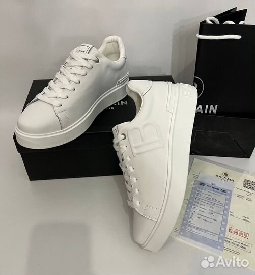 Кроссовки Кеды Balmain мужские Размер 40-45