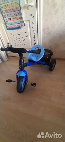 Велосипед новый детский трёхколёсный