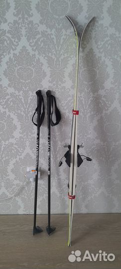 Лыжи беговые детские Quechua Classic20JR 140 см