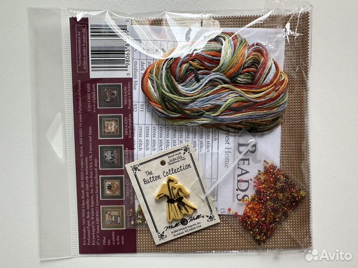 Mill hill набор для вышивания harvest home