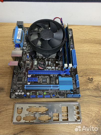 Новый комплект LGA 1155, i3-2120, 8Gb, кулер