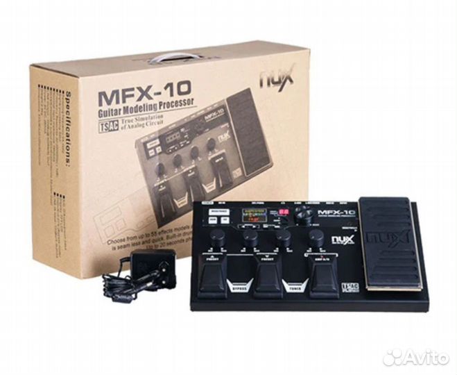 Гитарный процессор Nux mfx-10