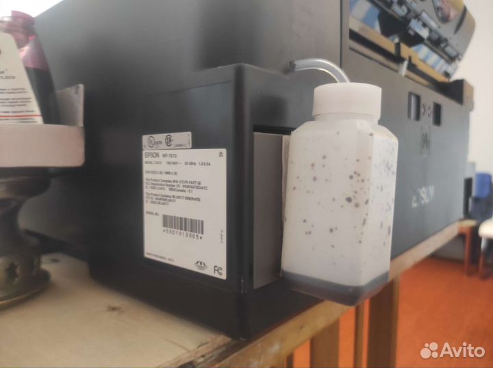 Epson wf-7610 мфу с снпч