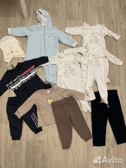 Одежда пакетом 74 размер на девочку