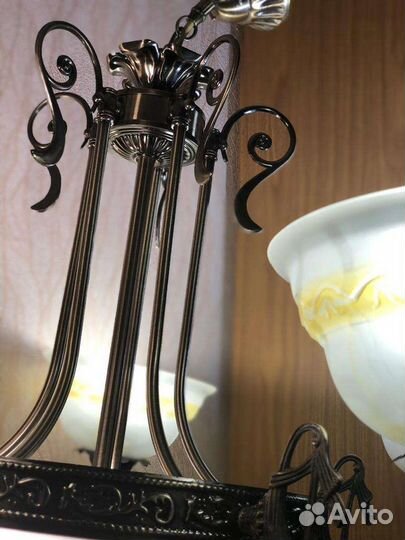 Люстра потолочная и бра бу