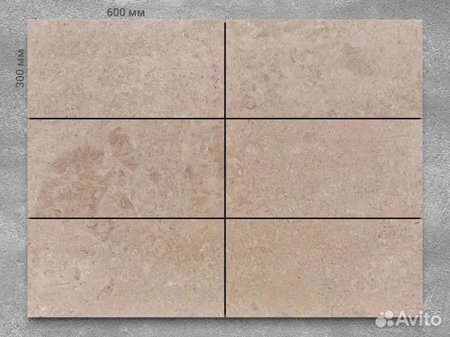 Мрамор crema delicato, Плитка