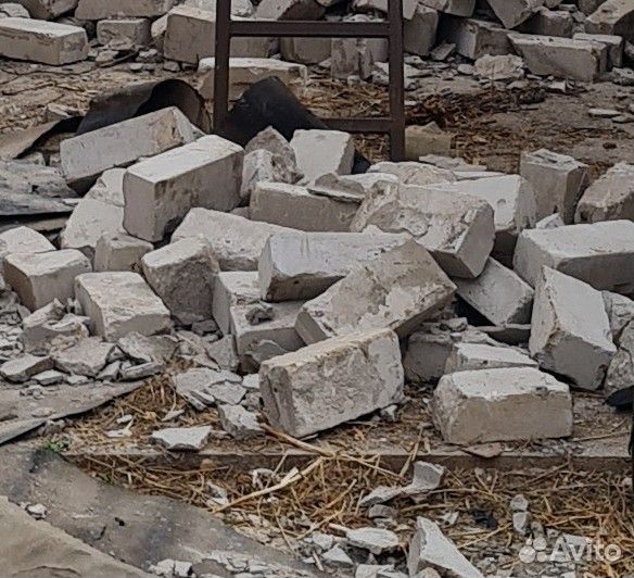 Кирпич силикатный бу