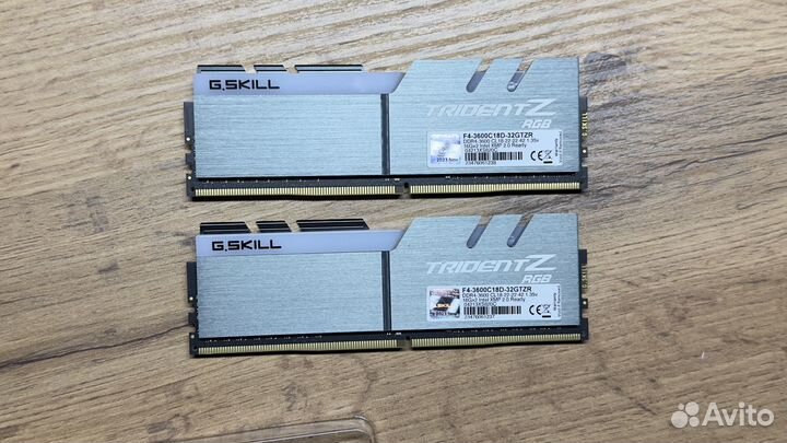 Оперативная память ddr4 32gb 3600 Triden Z