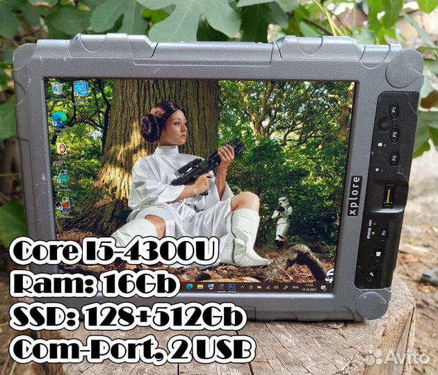 Xplore IX104C6. Защищенный планшет. 3шт. бу
