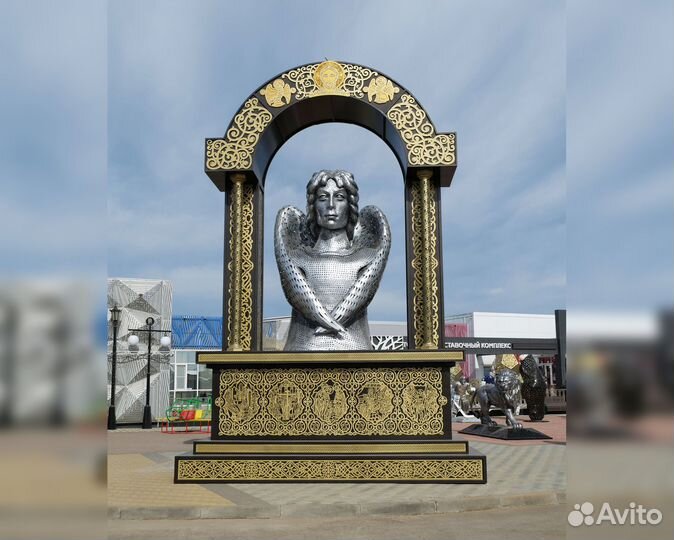 Скульптура из металла. Маф