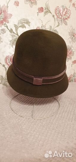 Шляпа фетровая женская