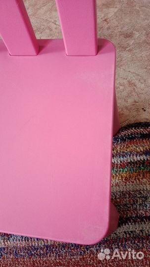 Стол и стул маммут IKEA