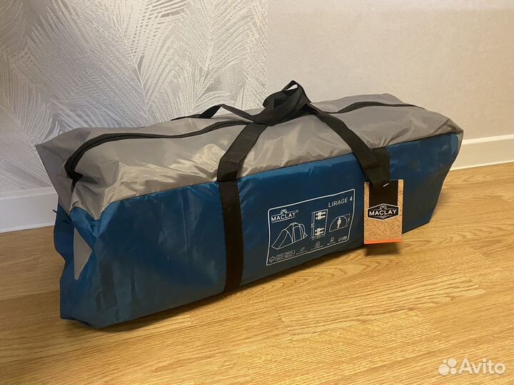 Палатка Maclay, кемпинговая lirage 4-местная