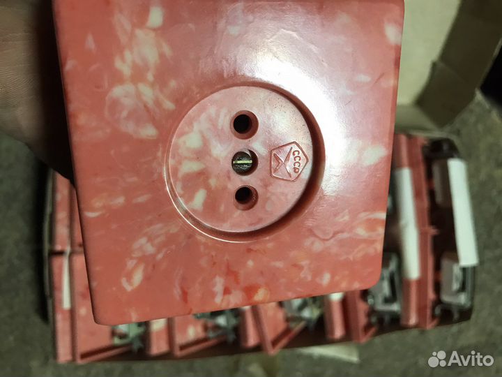 Розетки и выключатель СССР