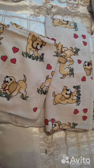 Наволочка и простиня