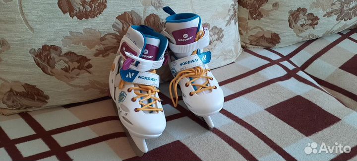 Коньки раздвижные детские Nordway julia