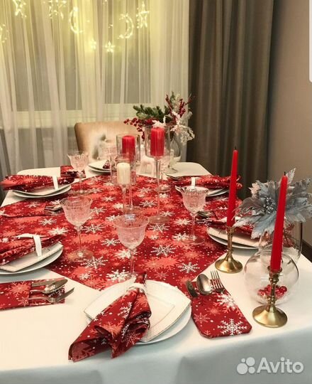 Скатерти, дорожки, салфетки