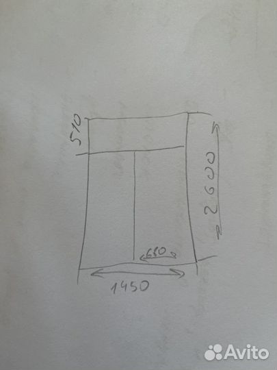 Балконный блок с дверью новая, с новостройки