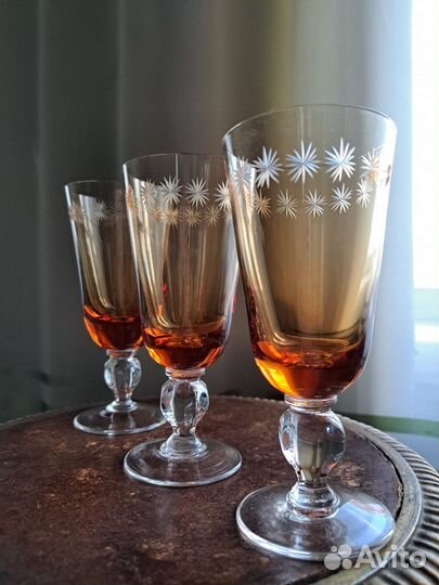 Хрустальные фужеры 