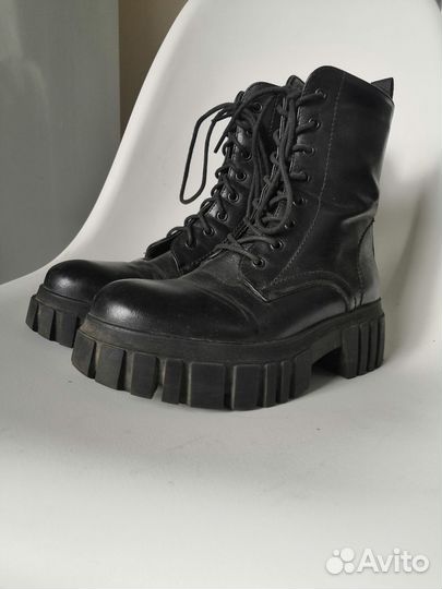 Ботинки женские демисезонные 38 кожаные