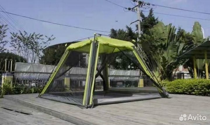 1106 Палатка туристическая автомат 305Х305Х210 см