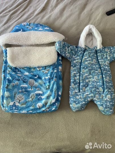 Конверт / комплект на выписку зимний