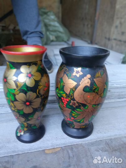 Ваза деревянная СССР