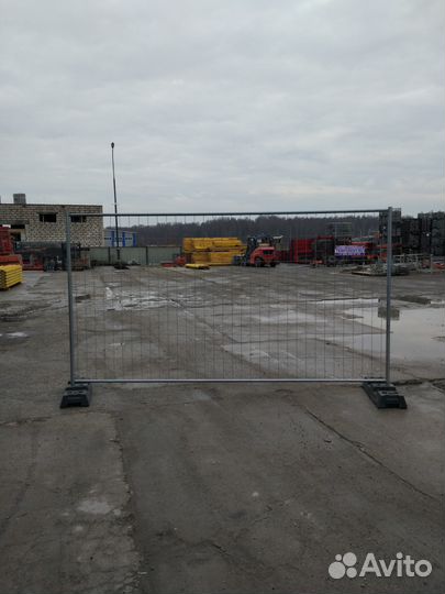 Временный забор