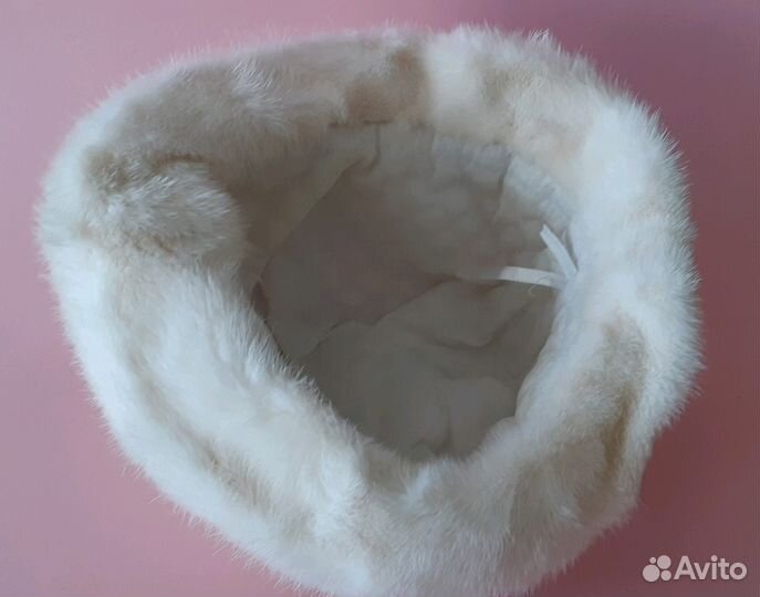 Шляпа из норки женская