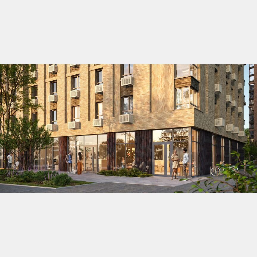 1-к. апартаменты, 37,7 м², 2/23 эт.