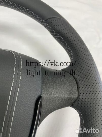 Руль нива урбан стиль приора в коже
