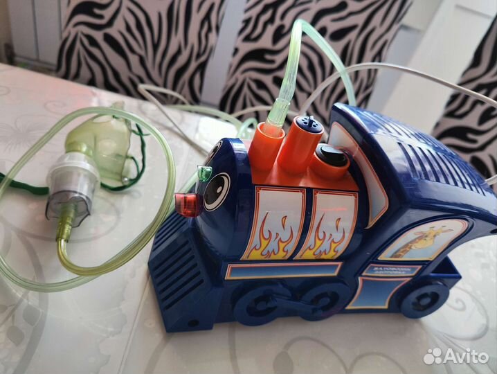 AmRus Ингалятор компрессорный amnb-502 паровозик