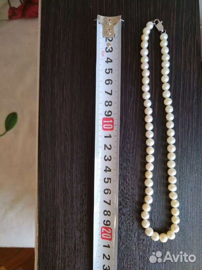 Бусы из натурального жемчуга
