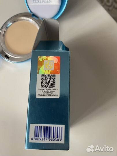 Пудра Collagen Enough корея оригинал 13 и 21 тон