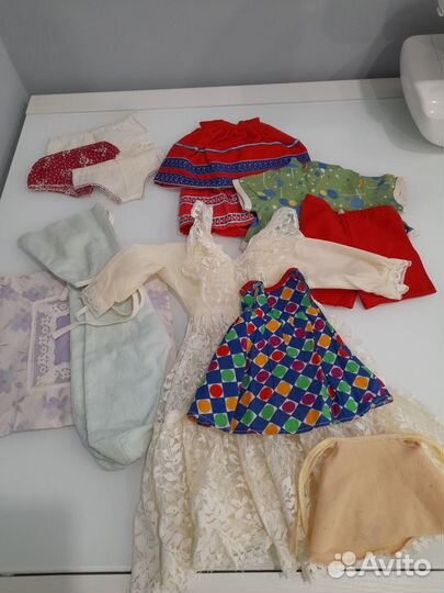 Одежда для кукол СССР лот