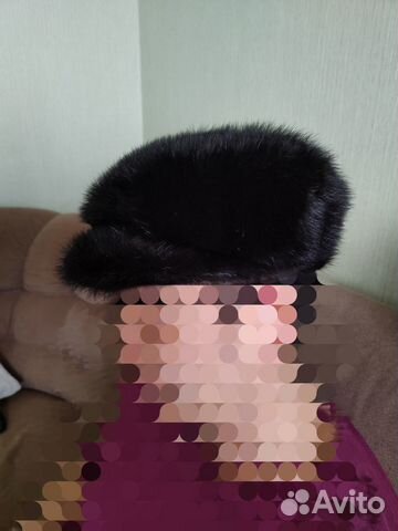 Зимняя норковая кепка