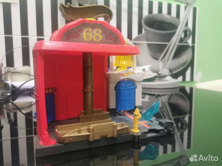 Hot wheels пожарная часть