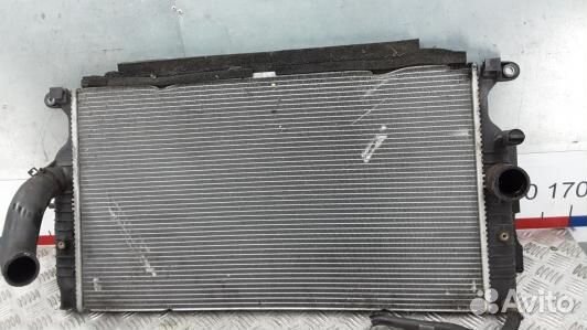 Радиатор системы охлаждения toyota avensis T27 (BE